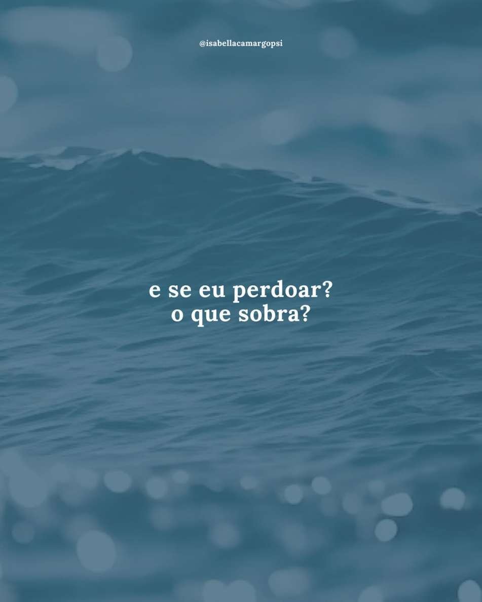 Publicação de Isabella: e se eu perdoar, o que sobra?